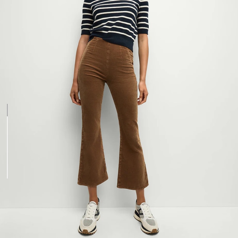 Carson Corduroy Off-Duty Kick-Flare Pant | NWT | size L